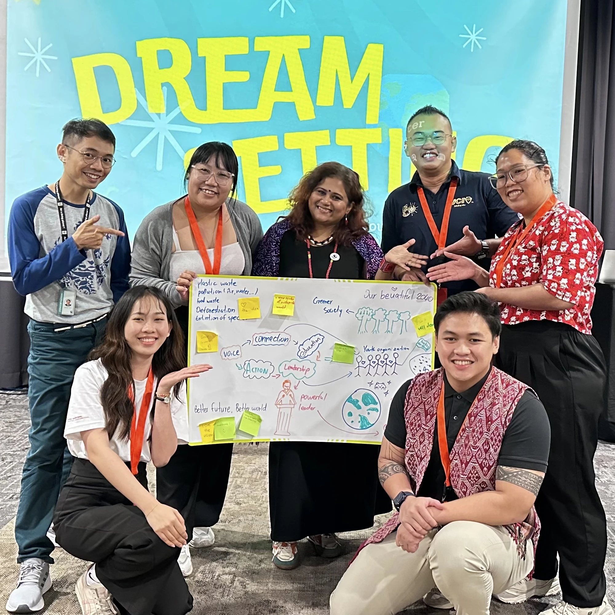 Stylized image representing good governance with gears and a transparent feel